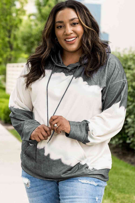 Plus Size Hoodie with Front Pocket